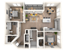 B4 Floor Plan B4 Floor Plan | The District at Rosemary